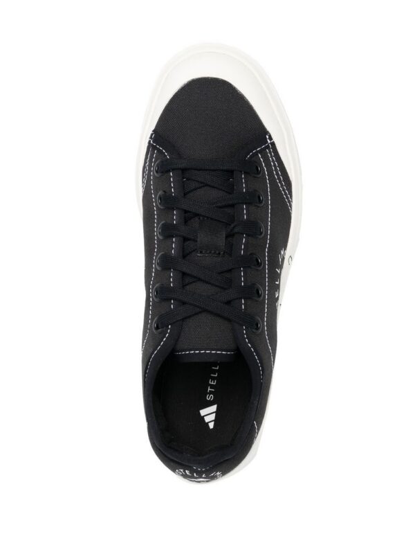 19511449_43489931_1000_1edcdeb6-daec-4c23-b76c-b4e52cc412ad.jpg adidas by Stella McCartney logo print lace-up sneakers