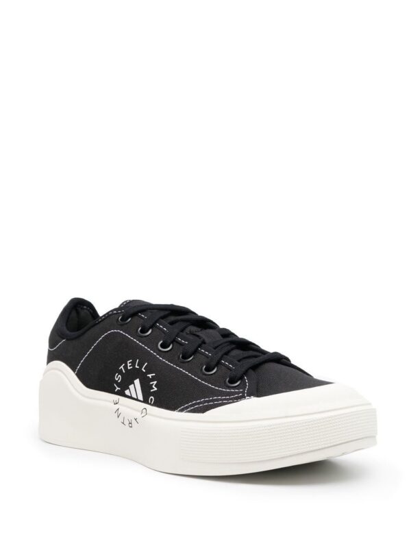 19511449_43490521_1000_23d90c3f-c48b-49c3-ad56-9c4ca18efa0e.jpg adidas by Stella McCartney logo print lace-up sneakers