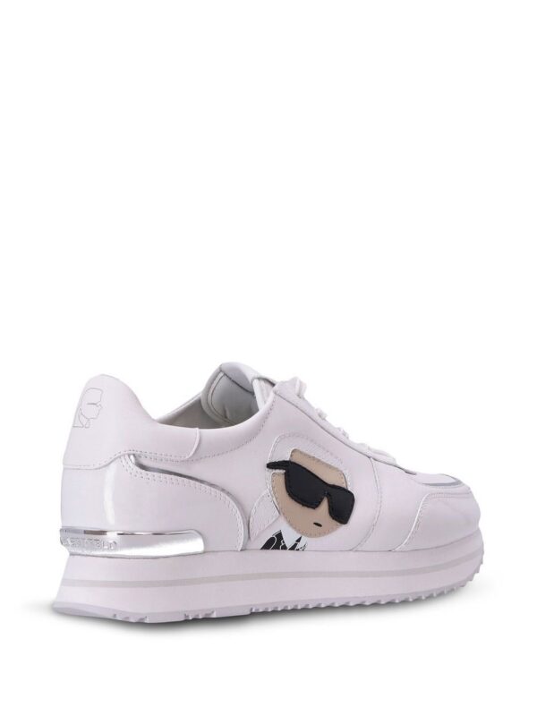 19583663_43642720_1000.jpg Karl Lagerfeld Karl patch-detail low-top sneakers