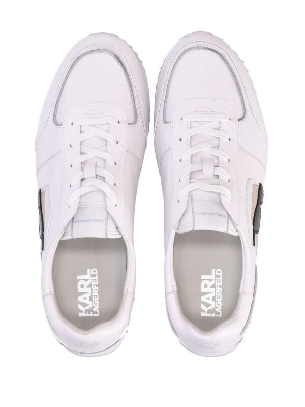 19583663_43642721_1000.jpg Karl Lagerfeld Karl patch-detail low-top sneakers