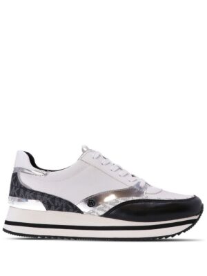 Michael Kors monogram-detail low-top sneakers