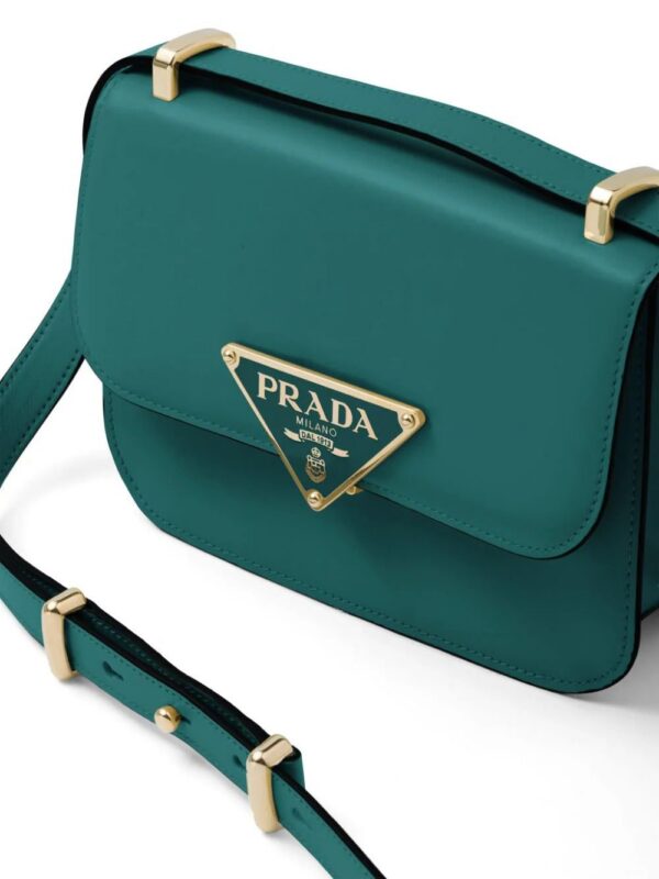 Prada  Emblème Saffiano leather shoulder bag