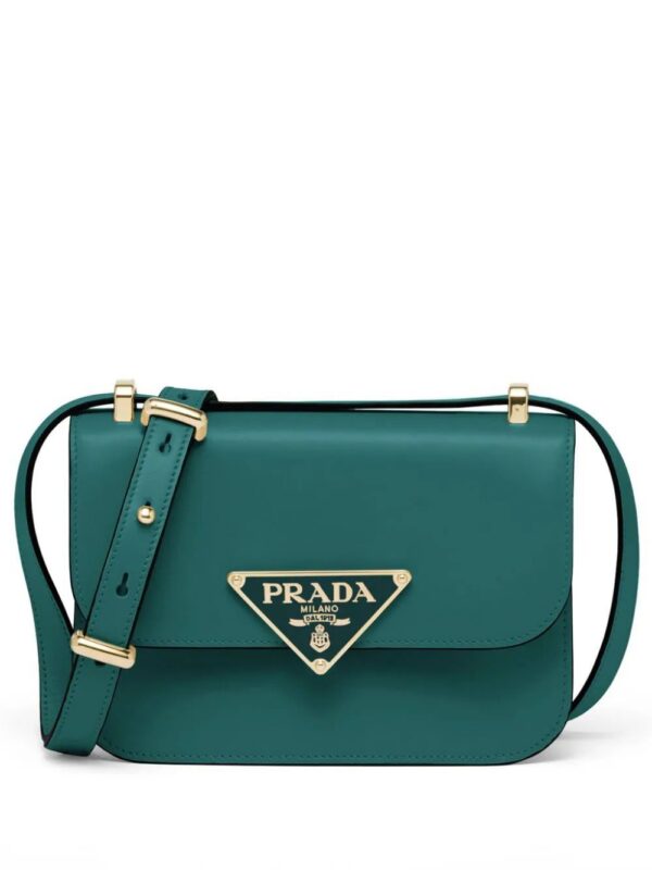 Prada  Emblème Saffiano leather shoulder bag