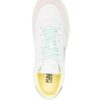 19663778_43973258_1000_b5ede35f-c4b5-4f95-a97f-b02632e1b29c.jpg Karl Lagerfeld embroidered-logo leather sneakers