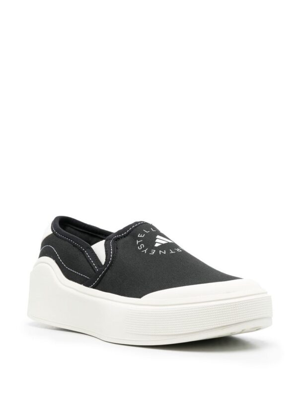 19679639_44015256_1000.jpg adidas by Stella McCartney logo-print slip-on sneakers