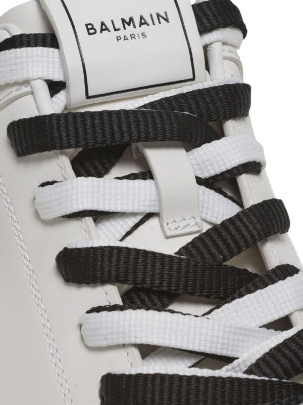 19683892_43936783_1000_54f1bcbe-b7fe-4dbb-b2cb-f3b81277c2b9.jpg Balmain B-Court leather sneakers