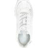 Karl Lagerfeld logo-print leather sneakers