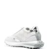 Karl Lagerfeld logo-print leather sneakers