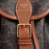 197662CAS-04LU_4_SP22.jpg CELINE MINI BACKPACK FOLCO IN Triomphe Canvas and calfskin