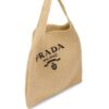 19778199_44228238_1000.jpg Prada logo-embroidered raffia tote bag