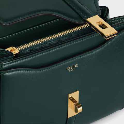 197983BEY-31AN_4_FW23_W.jpg CELINE MINI 16 in satinated calfskin