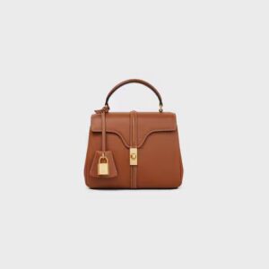 197983BF9-03TN_1_SUM23_W.jpg CELINE MINI 16 in natural calfskin