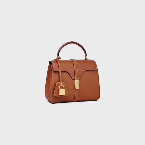 CELINE MINI 16 in natural calfskin