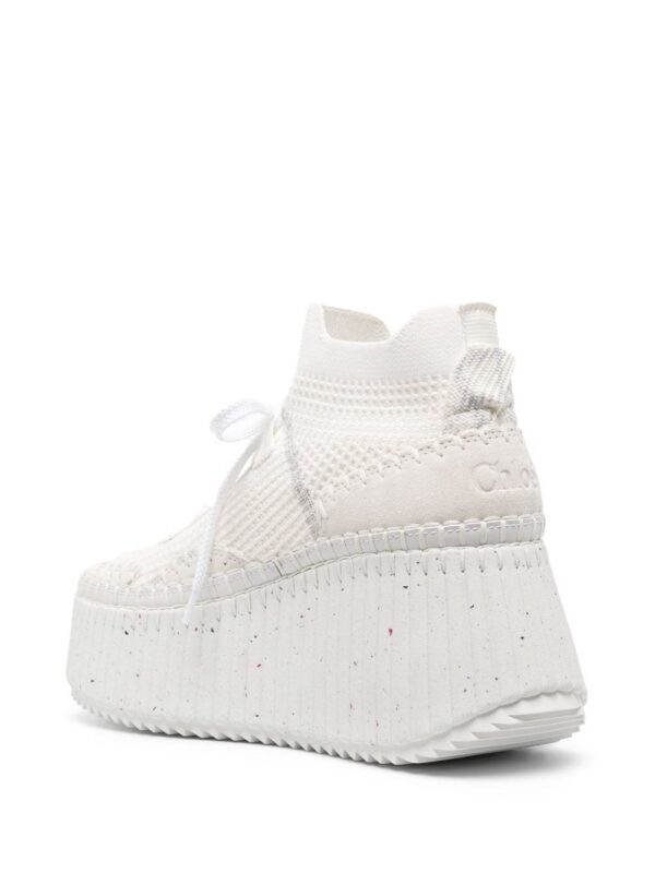 Chloé Nama platform-wedge sneakers