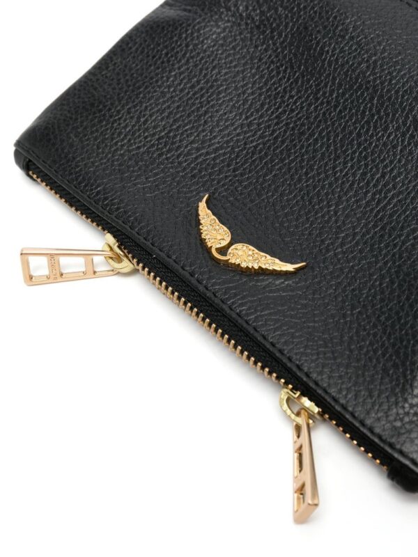 19817416_44461963_1000.jpg Zadig&Voltaire Rock leather clutch bag