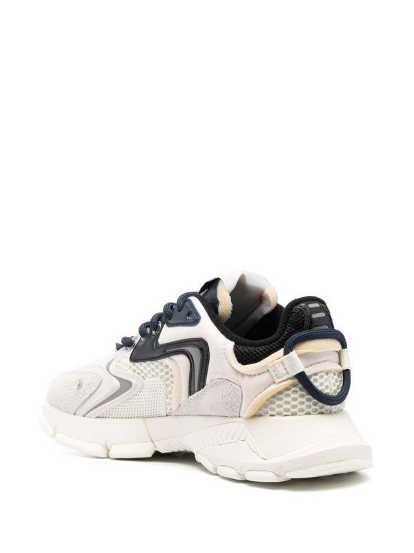 Lacoste logo-print mesh low-top sneakers