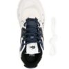 Lacoste logo-print mesh low-top sneakers