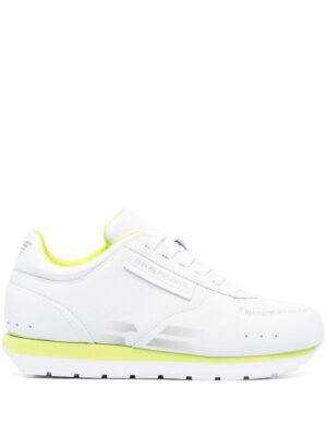 Emporio Armani calf-leather lace-up sneakers