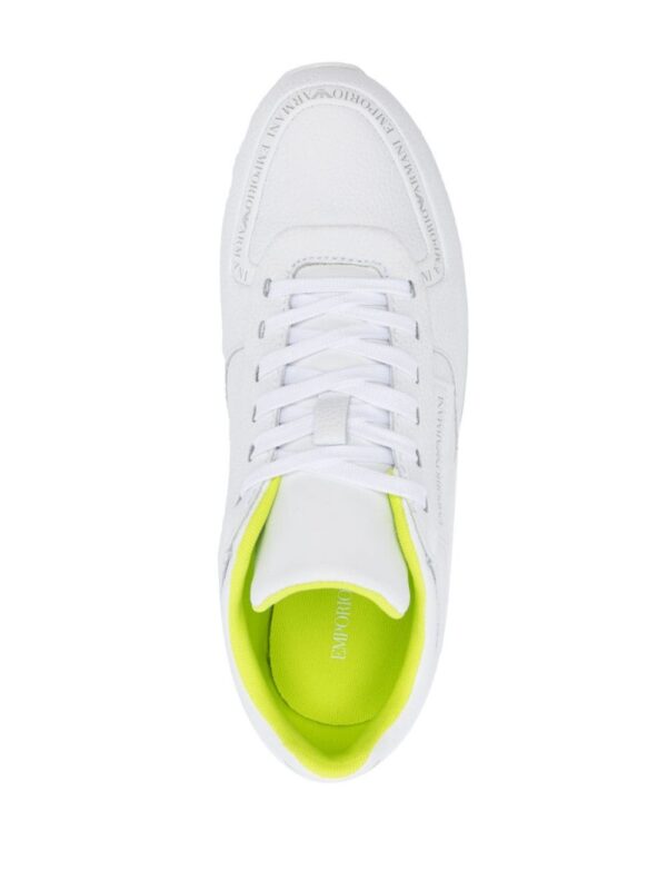 19849766_44519671_1000_16bafad3-3ef4-45d2-9c01-798a303b5391.jpg Emporio Armani calf-leather lace-up sneakers