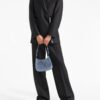 Prada  Cleo crystal-embellished shoulder bag