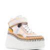Chloé  Nama platform-wedge sneakers