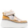 Chloé  Nama platform-wedge sneakers