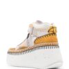 Chloé  Nama platform-wedge sneakers