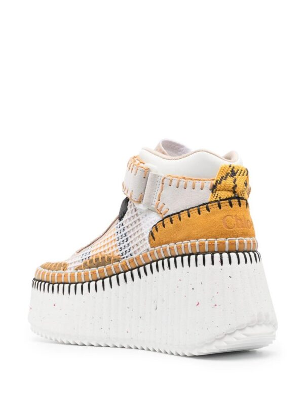 Chloé  Nama platform-wedge sneakers