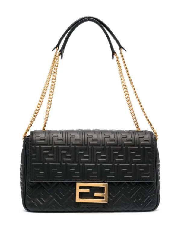 20035001_45083875_1000.jpg FENDI logo-embossed leather shoulder bag