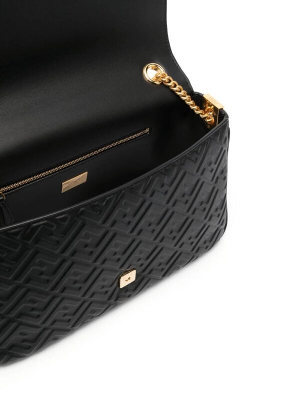20035001_45083917_1000.jpg FENDI logo-embossed leather shoulder bag