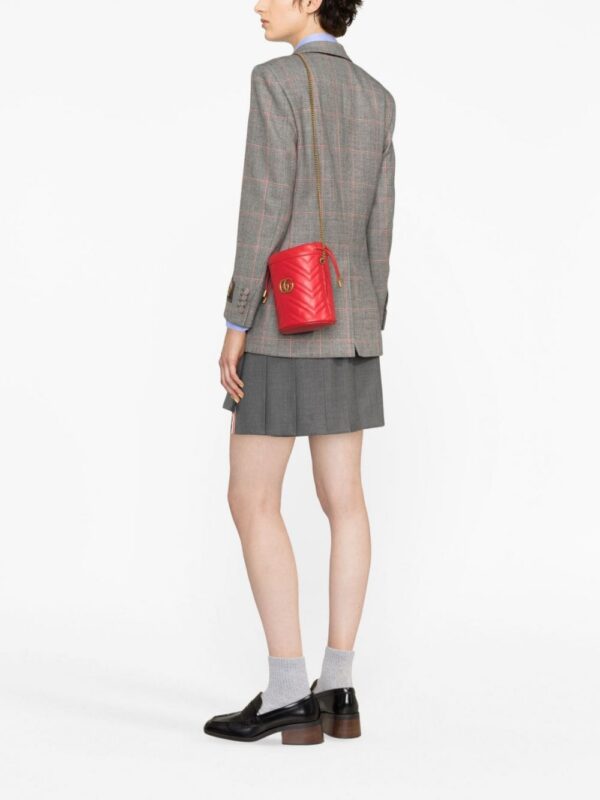 Gucci  GG Marmont leather bucket bag
