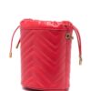 Gucci  GG Marmont leather bucket bag