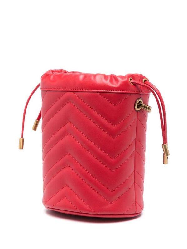 Gucci  GG Marmont leather bucket bag
