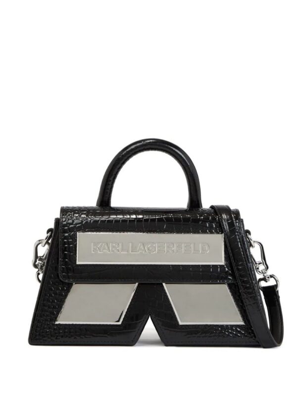 20081887_51573116_1000.jpg Karl Lagerfeld IKON/K crocodile-effect crossbody bag
