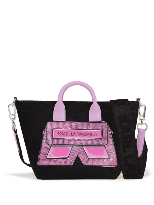 20082491_50795203_1000.jpg Karl Lagerfeld mini IKON/K canvas tote bag