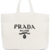 20097015_45229602_1000.jpg Prada logo-embroidered raffia tote bag