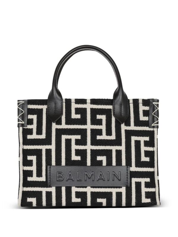 20113267_45318009_1000.jpg Balmain small B-Army monogram tote bag