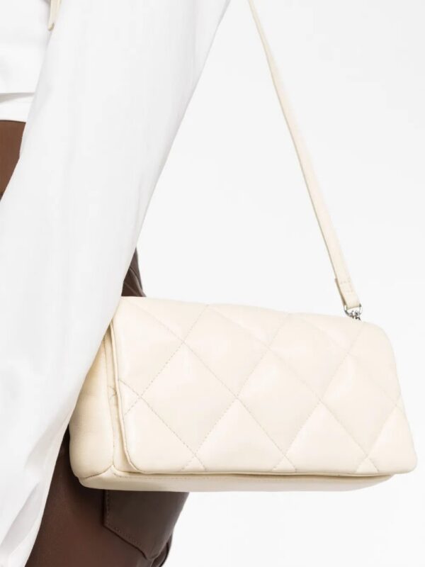 STAND STUDIO Hera quilted leather shoulder bag