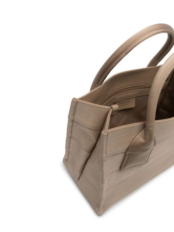 20180359_50244073_1000.jpg Ferragamo Signature (S) cotton-blend tote bag