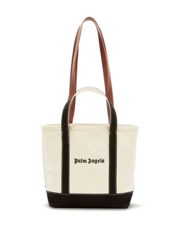 20205769_50610084_1000.jpg Palm Angels logo-print canvas tote bag