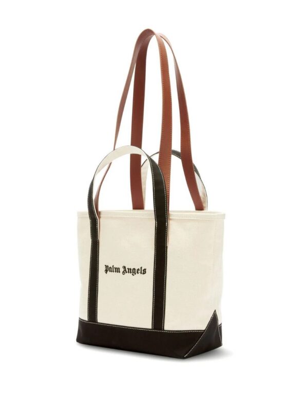 20205769_50610087_1000.jpg Palm Angels logo-print canvas tote bag