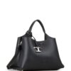 20259900_50465669_1000.jpg Tod's logo-pendant leather tote bag