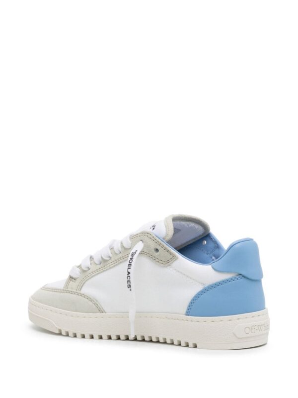 Off-White logo-patch lace-up sneakers