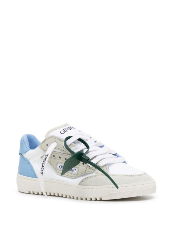 Off-White logo-patch lace-up sneakers