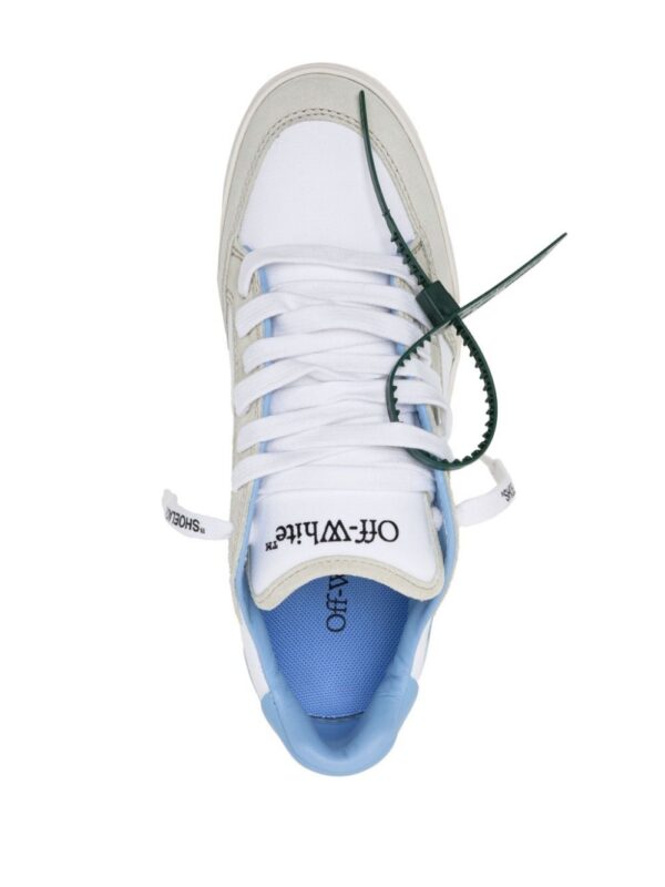 Off-White logo-patch lace-up sneakers