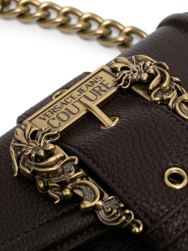 Versace Jeans Couture  Baroque buckle shoulder bag
