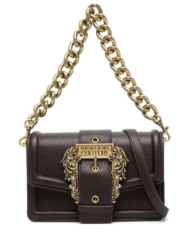 Versace Jeans Couture  Baroque buckle shoulder bag