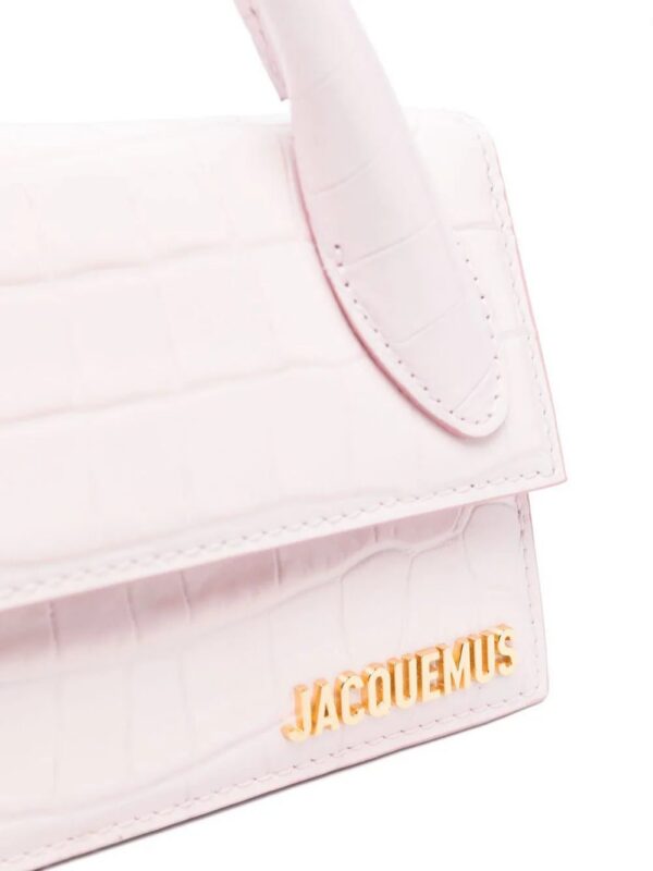 20403780_50535873_1000.jpg Jacquemus Le Chiquito Long crocodile-embossed handbag