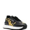 Versace Jeans Couture logo-patch almond-toe sneakers