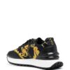 Versace Jeans Couture logo-patch almond-toe sneakers